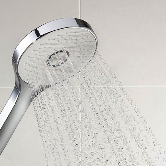 Aqualisa Q Smart Digital Shower Exposed with Adjustable Head and Bath Overflow Filler  additional La