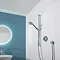 Aqualisa - Quartz Digital Concealed Thermostatic Shower with Slide Rail Kit Profile Large Image
