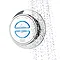 Aqualisa - Quartz Digital Concealed Thermostatic Shower with Wall Mounted Fixed Head  Profile Large Image