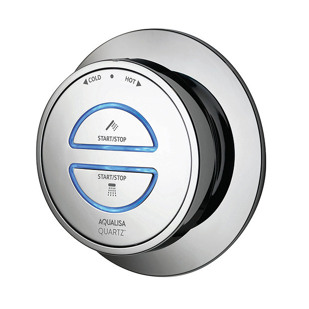 Aqualisa Quartz Digital Divert Shower With Fixed & Adjustable Heads
