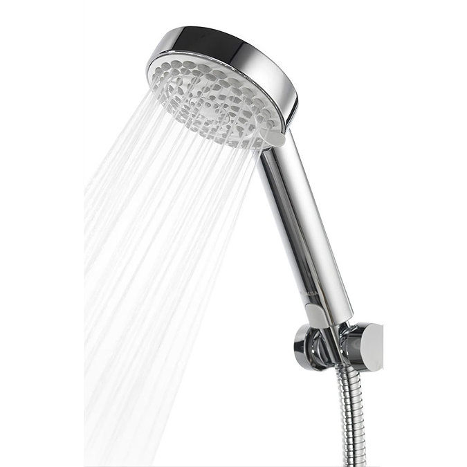 Aqualisa - Quartz Digital Divert Exposed Thermostatic Shower with Adjustable Head & Overflow Bath Fi