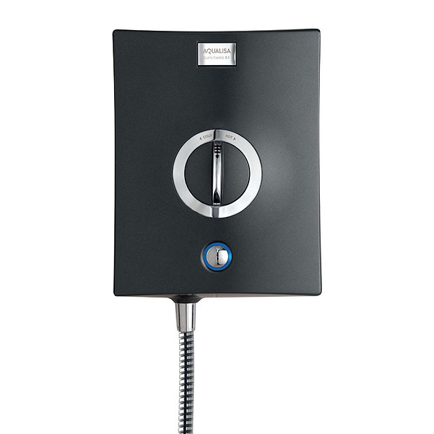 Aqualisa Quartz Electric Shower Graphite/Chrome Victorian Plumbing