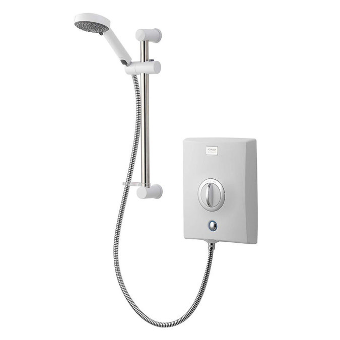 Aqualisa - Quartz Electric Shower - White/Chrome Large Image