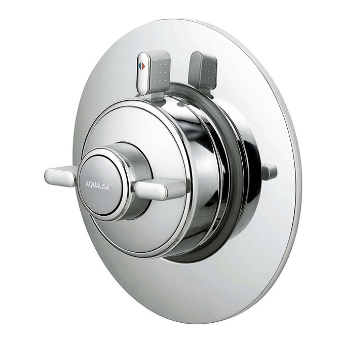 Aqualisa - Quartz Thermo Concealed Shower Valve with Slide Rail Kit - QZ3111 Feature Large Image