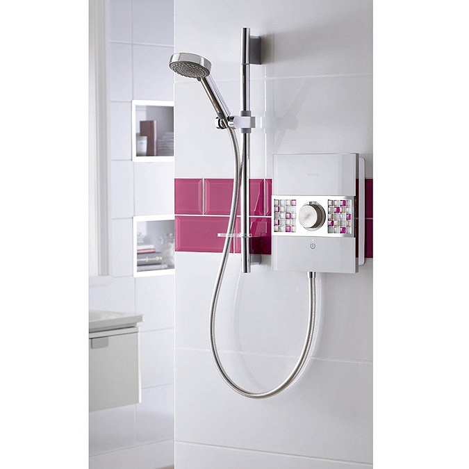 Aqualisa - Sassi Electric Shower Mosaic Tile Inlays - Various Colour Options Profile Large Image