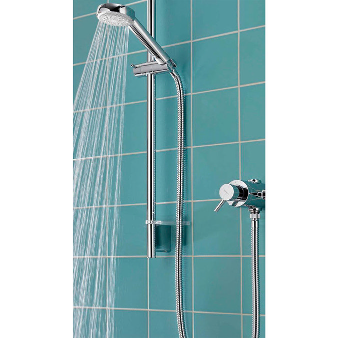 Aqualisa - Siren SL Exposed Thermostatic Shower Valve with Slide Rail Kit - SRN001EA  Feature Large Image