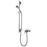 Aqualisa - Siren SL Exposed Thermostatic Shower Valve with Slide Rail Kit - SRN001EA Large Image