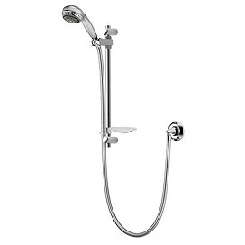 Aqualisa - Turbostream Adjustable Shower Kit - Chrome