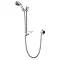 Aqualisa - Turbostream Adjustable Shower Kit - Chrome