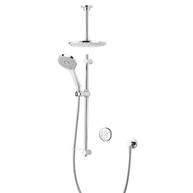 Aqualisa Unity Q Smart Shower Concealed with Adjustable and Ceiling Fixed Heads  Profile Large Image