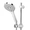 Aqualisa Unity Q Smart Shower Concealed with Adjustable and Ceiling Fixed Heads  Standard Large Imag