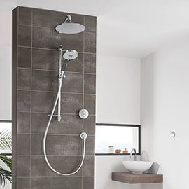 Aqualisa Unity Q Smart Shower Concealed with Adjustable and Wall Fixed Heads Medium Image