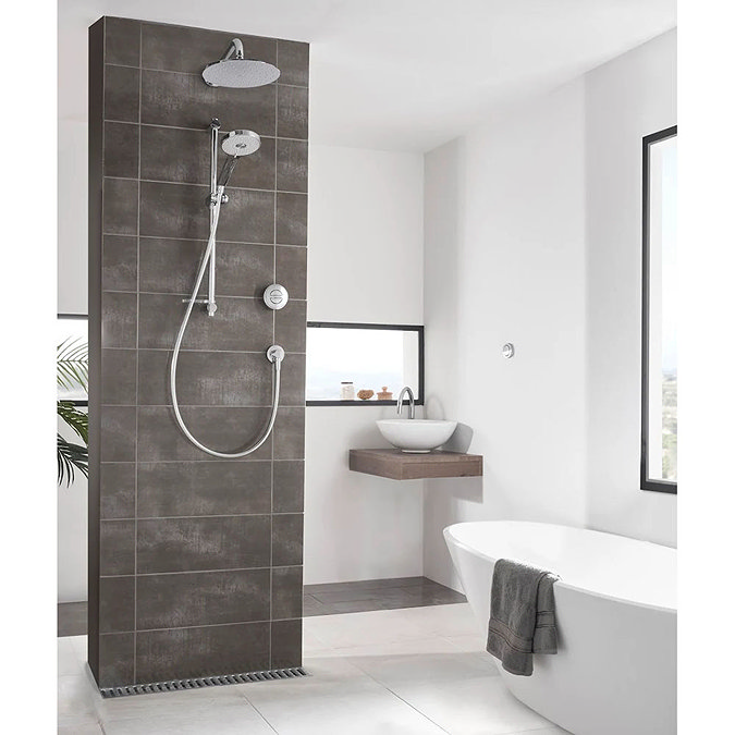 Aqualisa Unity Q Smart Shower Concealed with Adjustable and Wall Fixed Heads Large Image