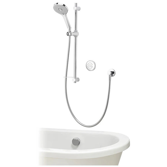 Aqualisa Unity Q Smart Shower Concealed with Adjustable Head and Bath Fill  Profile Large Image