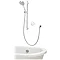 Aqualisa Unity Q Smart Shower Concealed with Adjustable Head and Bath Fill  Profile Large Image