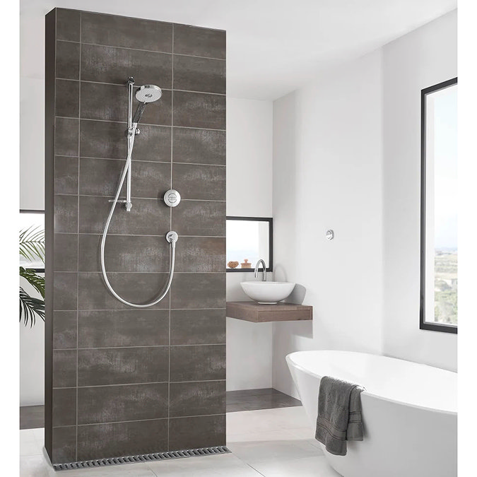 Aqualisa Unity Q Smart Shower Concealed with Adjustable Head Large Image