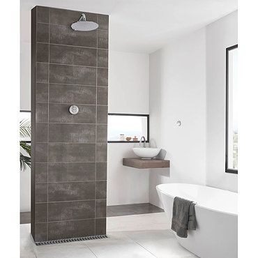 Aqualisa Unity Q Smart Shower Concealed with Wall Fixed Head  Profile Large Image