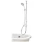 Aqualisa Unity Q Smart Shower Exposed with Adjustable Head and Bath Fill  Profile Large Image