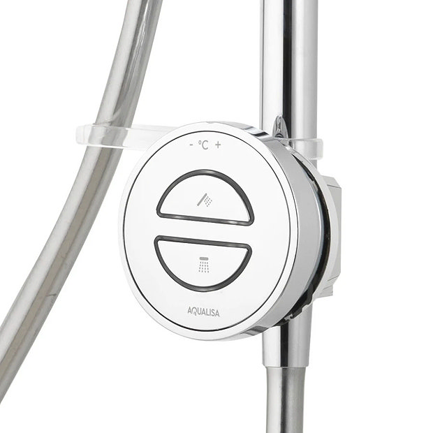 Aqualisa Unity Q Smart Shower Exposed with Adjustable Head and Bath Fill  Standard Large Image
