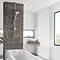 Aqualisa Unity Q Smart Shower Exposed with Adjustable Head and Bath Fill Large Image