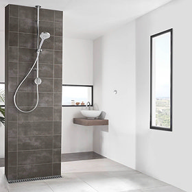 Aqualisa Unity Q Smart Shower Exposed with Adjustable Head Large Image