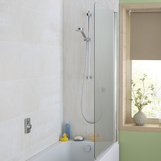 Aqualisa - Visage Digital Concealed Thermostatic Shower with Adjustable Head & Overflow Bath Filler  Profile Large Image