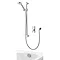 Aqualisa - Visage Digital Concealed Thermostatic Shower with Adjustable Head & Overflow Bath Filler 