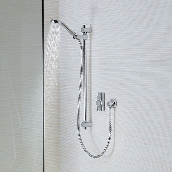 Aqualisa - Visage Digital Concealed Thermostatic Shower with Slide Rail Kit Profile Large Image
