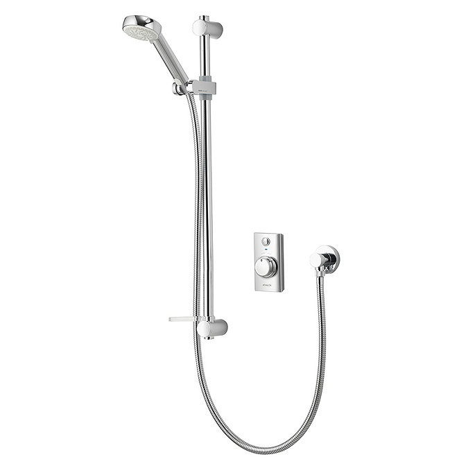 Aqualisa - Visage Digital Concealed Thermostatic Shower with Slide Rail Kit Large Image