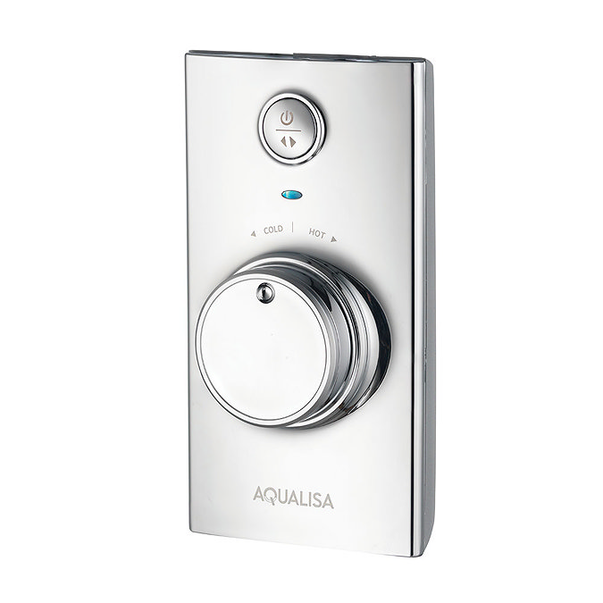 Aqualisa - Visage Digital Concealed Thermostatic Shower with Wall Mounted Fixed & Adjustable Heads  Feature Large Image