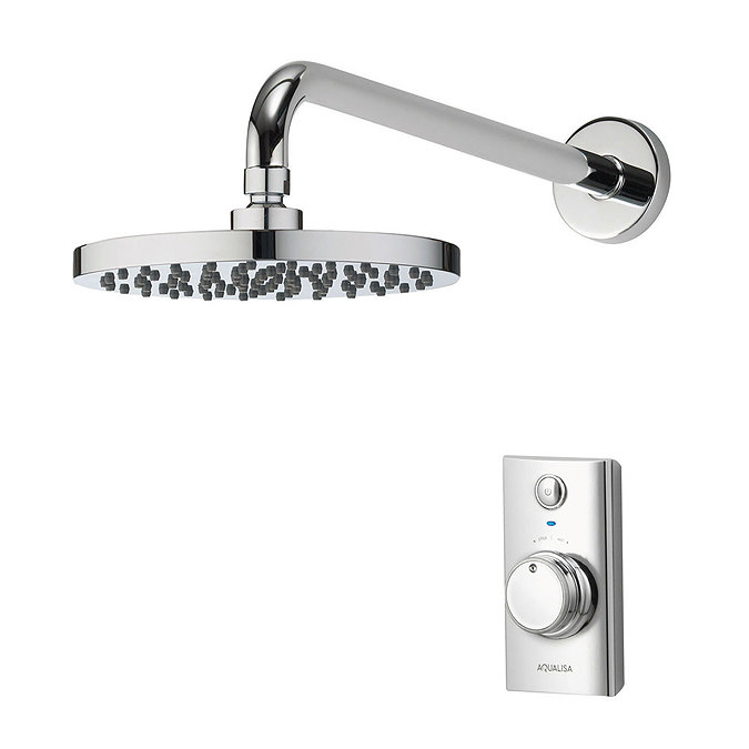 Aqualisa - Visage Digital Concealed Thermostatic Shower with Wall Mounted Fixed Head Large Image