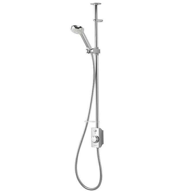 Aqualisa - Visage Digital Exposed Thermostatic Shower with Slide Rail Kit Large Image