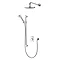 Aqualisa Visage Q Smart Shower Concealed with Adjustable and Wall Fixed Head  In Bathroom Large Imag