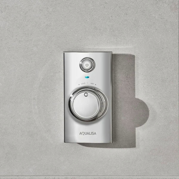 Aqualisa Visage Q Smart Shower Concealed with Adjustable Head  Profile Large Image