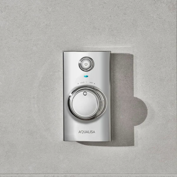 Aqualisa Visage Q Smart Shower Concealed with Fixed Head  Profile Large Image