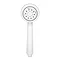 Aqualona Aquapower Five Spray Pattern Shower Handset - White - 80245 Large Image