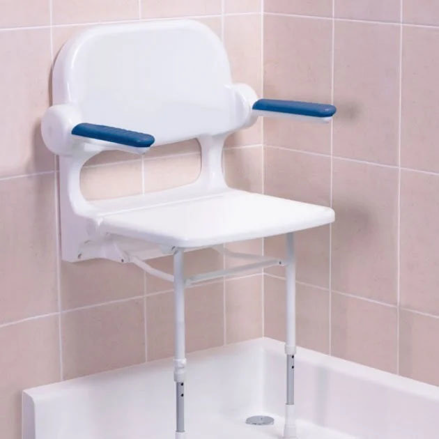 Aqualona Chrome Grab Rail with Soap Dish - 02230 Large Image