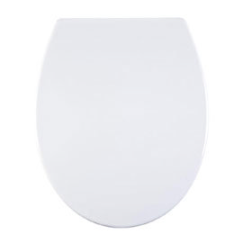 Aqualona Duroplast Soft Close Toilet Seat with Quick Release - White - 77399 Medium Image
