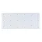 Aqualona Large White Roman Bath Mat - 370 x 900mm - 42045 Large Image