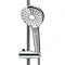 Aqualona Nebula Spa Shower Kit with Fixed Head & Handset - 80764  Feature Large Image