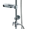 Aqualona Nebula Spa Shower Kit with Fixed Head & Handset - 80764  Standard Large Image