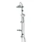 Aqualona Nebula Spa Shower Kit with Fixed Head & Handset - 80764 Large Image