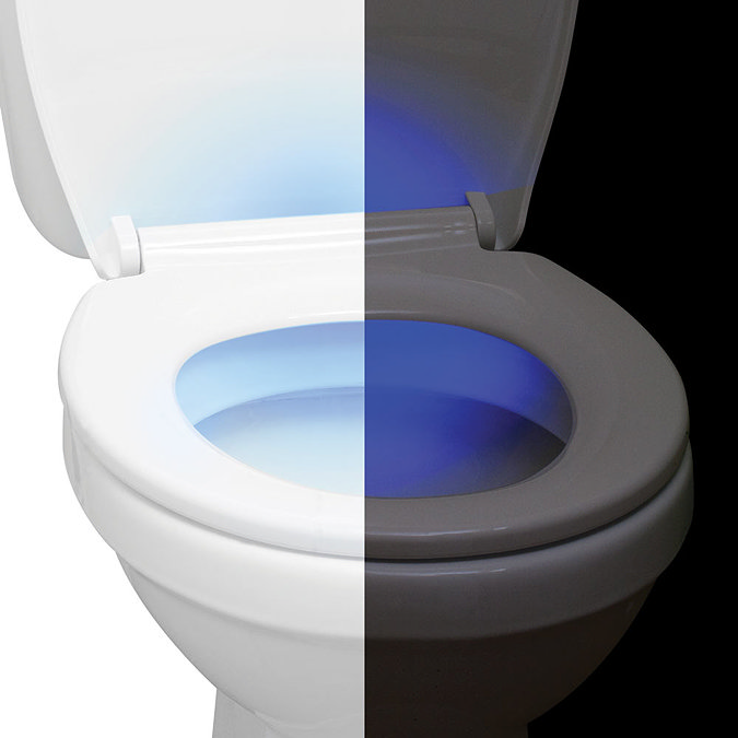 Aqualona Night Light Soft Close Toilet Seat - 77825 Large Image