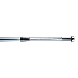 Aqualona Slimline Expanding Shower Curtain Rail Chrome - 09307 Large Image