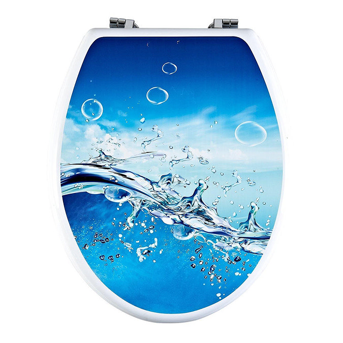 Aqualona Splash MDF Toilet Seat - 77528 Large Image