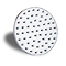 Aqualusso 150mm (6") Monsoon Shower Head for Alto & Opus Shower Cabins