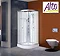 AquaLusso - Alto 03 - 1000 x 1000mm Shower Cabin - Polar White Large Image