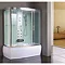 AquaLusso Larosa 1500 Pure Steam Shower and Whirlpool Bath Large Image