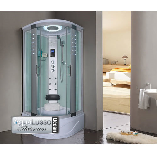 AquaLusso Orlando 1050 Steam Shower Cabin - Ocean Large Image