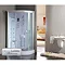 AquaLusso Sanford 1200 Steam Shower Cabin - Left hand option Large Image